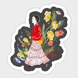 Flower girl Sticker